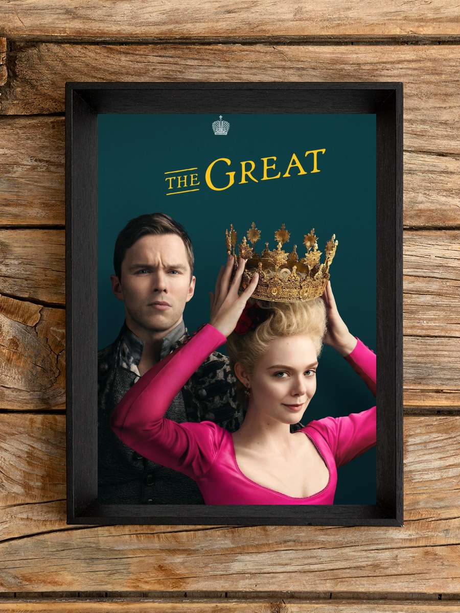 The Great Dizi Tablo Siyah Çerçeveli Dizi Poster Duvar Tablo