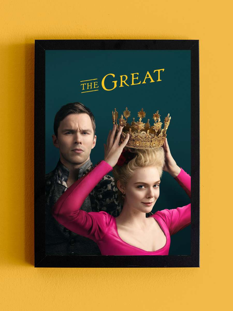 The Great Dizi Tablo Siyah Çerçeveli Dizi Poster Duvar Tablo