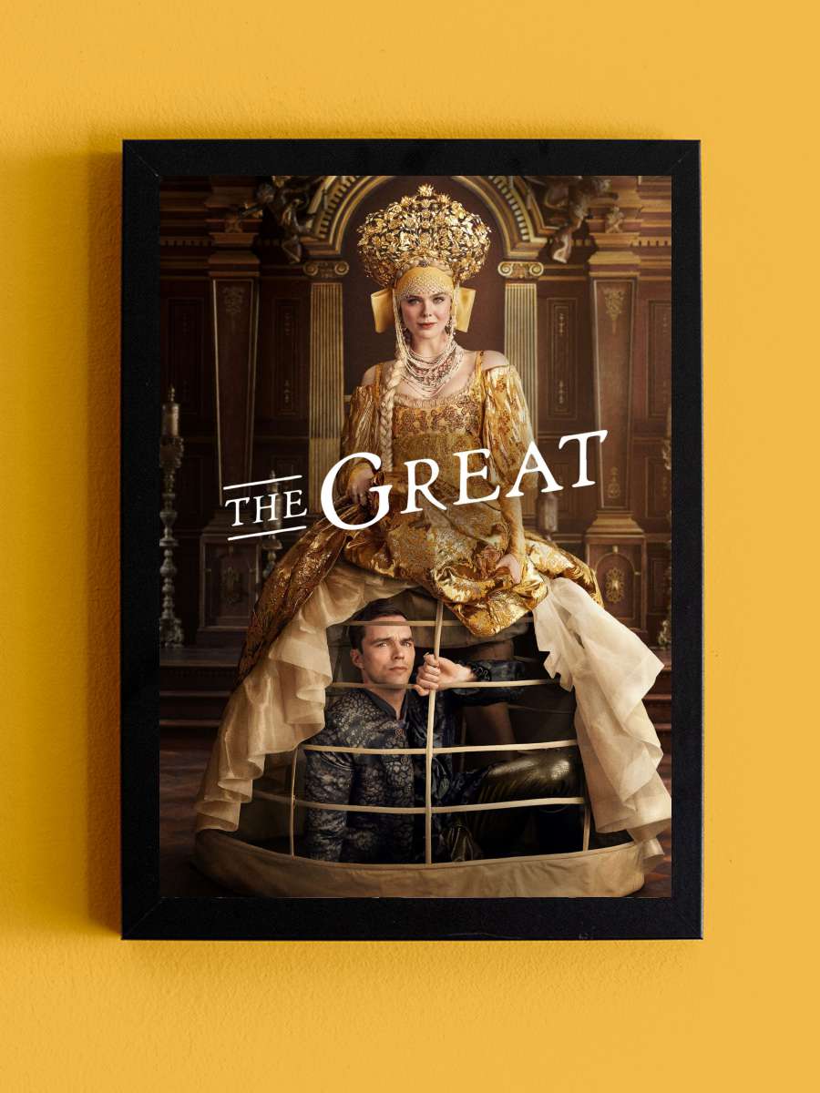 The Great Dizi Tablo Siyah Çerçeveli Dizi Poster Duvar Tablo