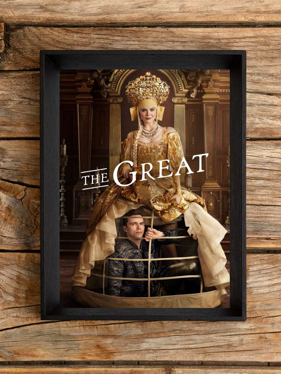 The Great Dizi Tablo Siyah Çerçeveli Dizi Poster Duvar Tablo