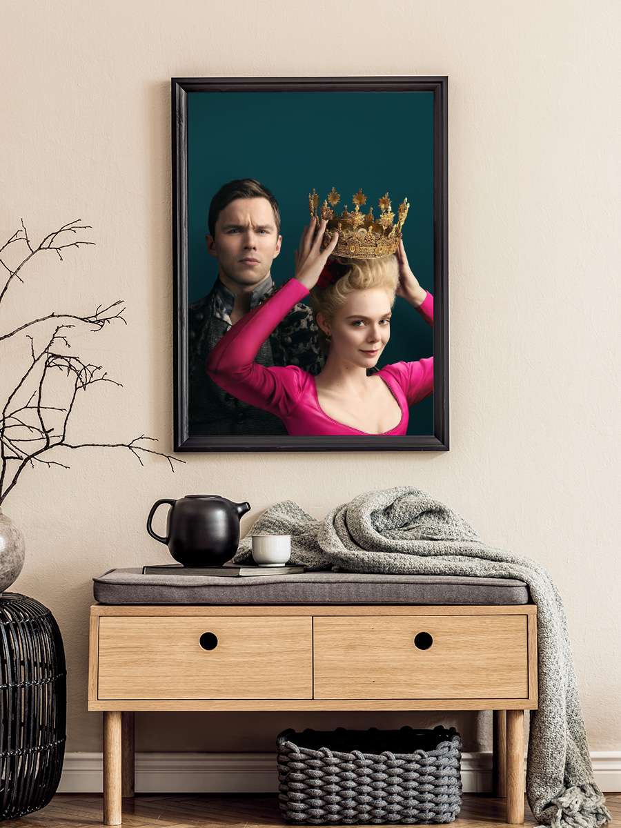 The Great Dizi Tablo Siyah Çerçeveli Dizi Poster Duvar Tablo