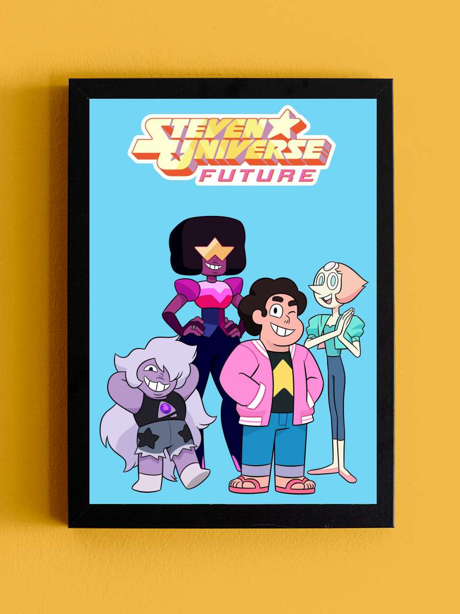 Steven Universe Future Dizi Tablo Siyah Çerçeveli Dizi Poster Duvar Tablo