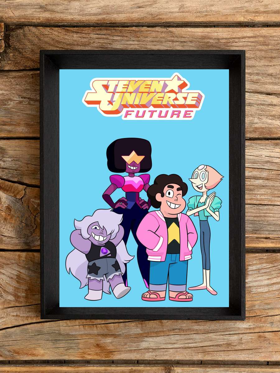 Steven Universe Future Dizi Tablo Siyah Çerçeveli Dizi Poster Duvar Tablo