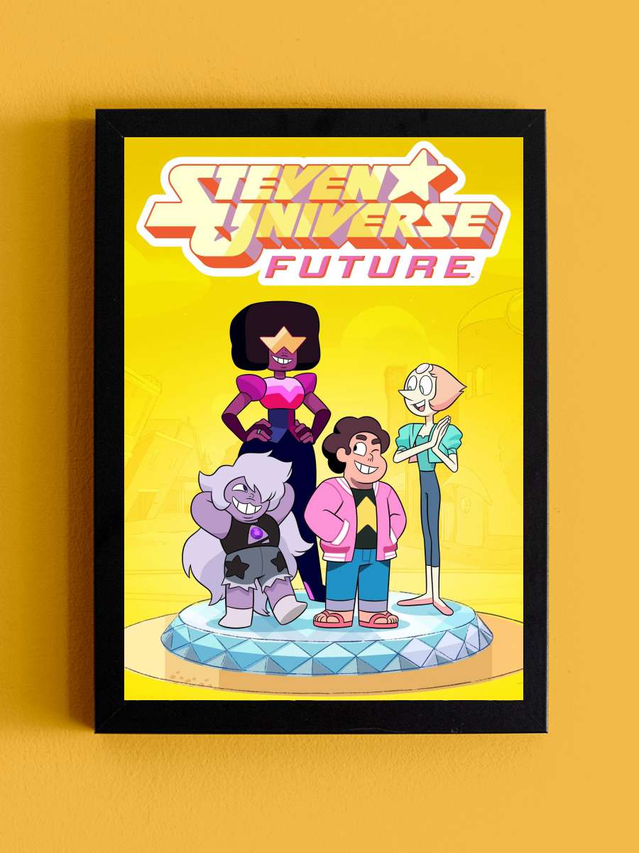 Steven Universe Future Dizi Tablo Siyah Çerçeveli Dizi Poster Duvar Tablo