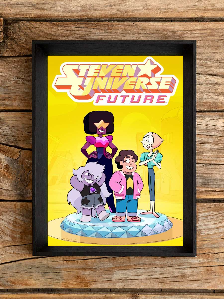 Steven Universe Future Dizi Tablo Siyah Çerçeveli Dizi Poster Duvar Tablo