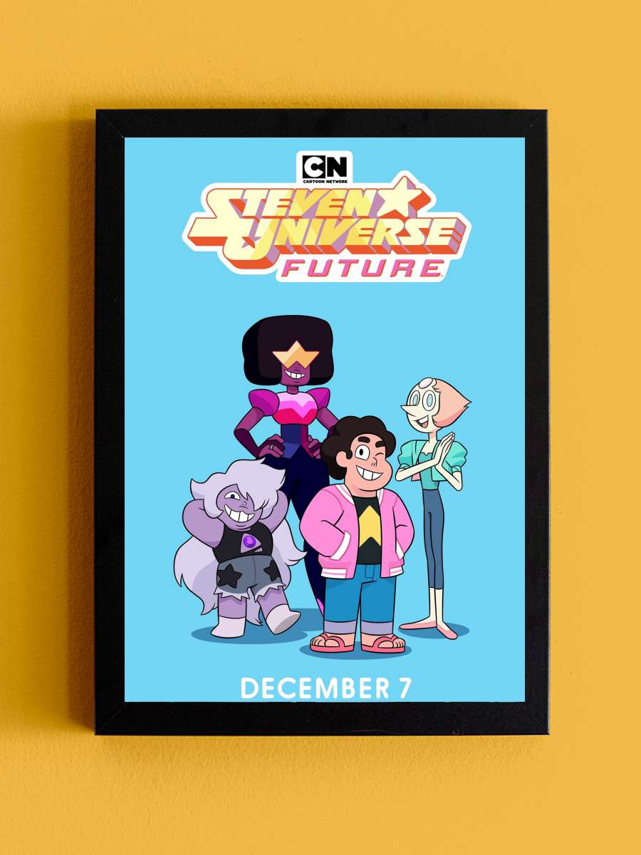 Steven Universe Future Dizi Tablo Siyah Çerçeveli Dizi Poster Duvar Tablo