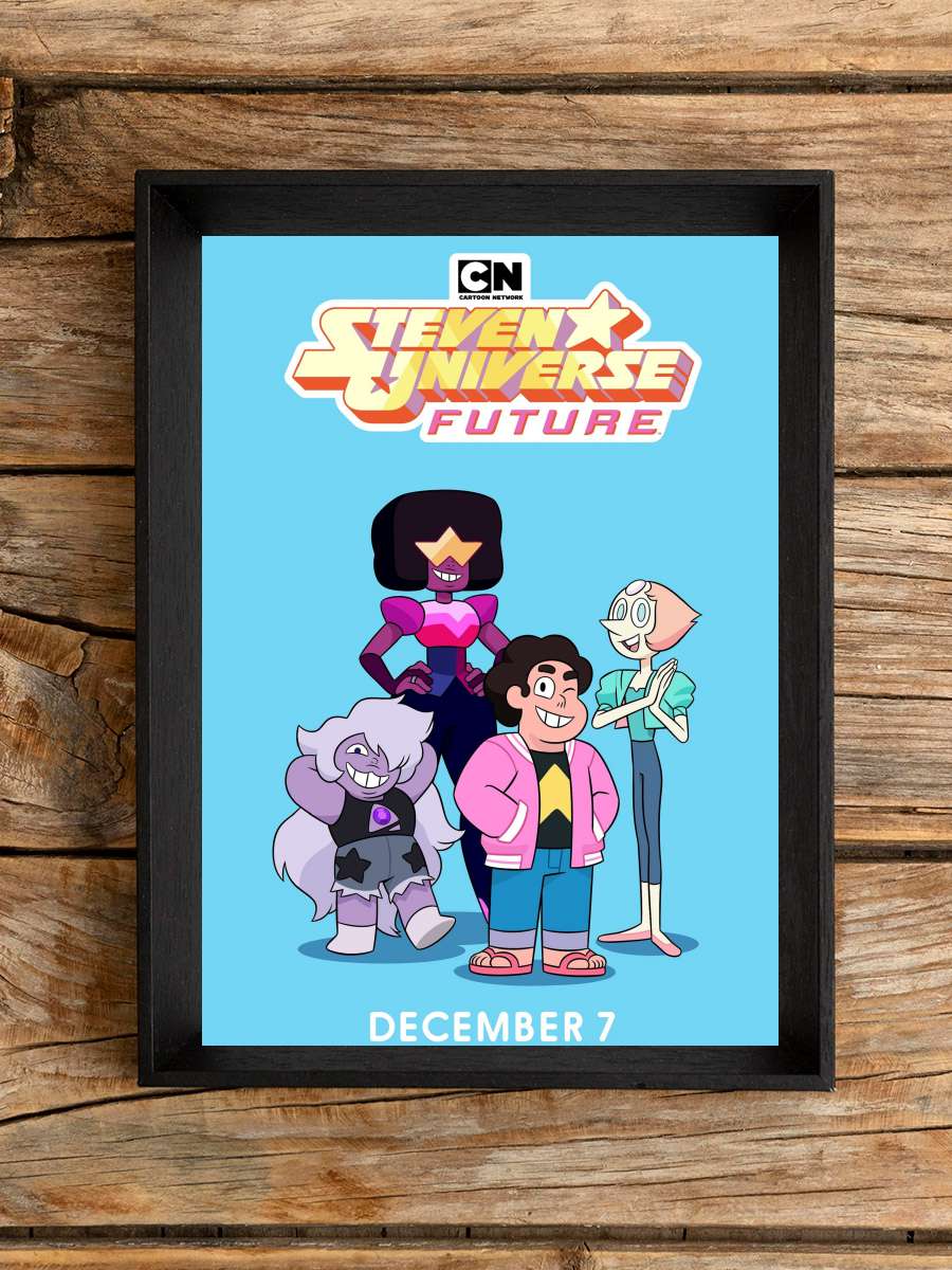 Steven Universe Future Dizi Tablo Siyah Çerçeveli Dizi Poster Duvar Tablo