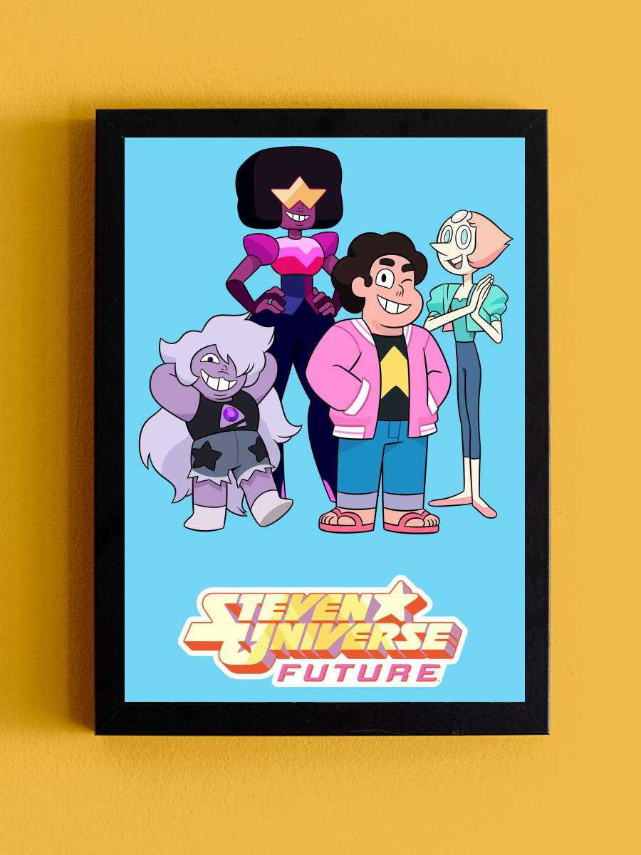 Steven Universe Future Dizi Tablo Siyah Çerçeveli Dizi Poster Duvar Tablo