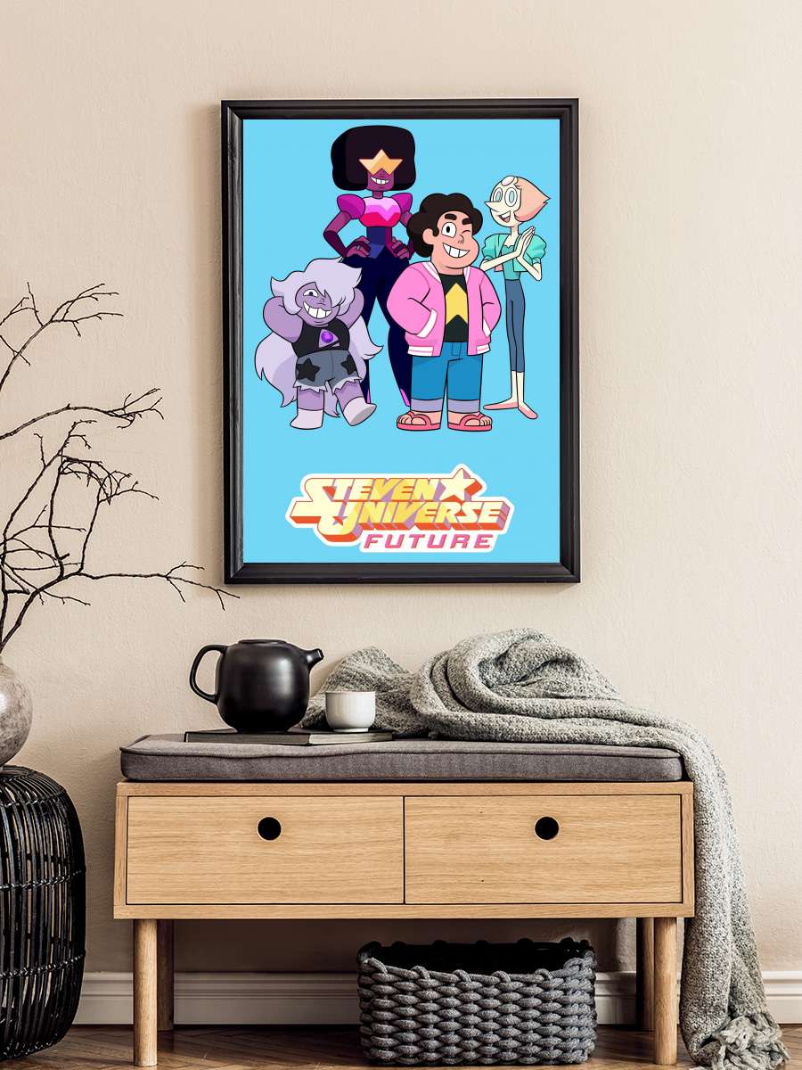 Steven Universe Future Dizi Tablo Siyah Çerçeveli Dizi Poster Duvar Tablo