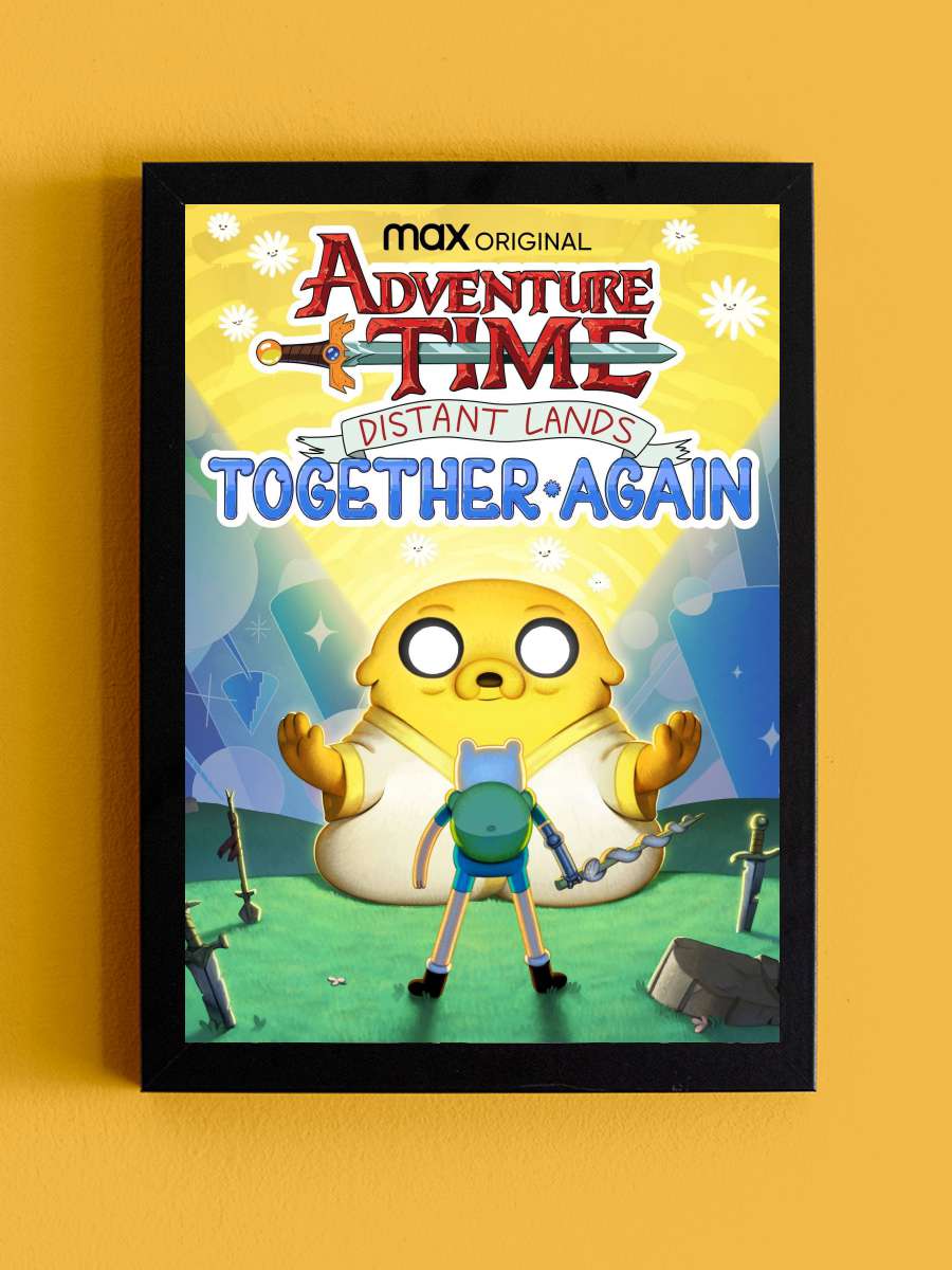 Adventure Time: Uzak Topraklar - Adventure Time: Distant Lands Dizi Tablo Siyah Çerçeveli Dizi Poster Duvar Tablo