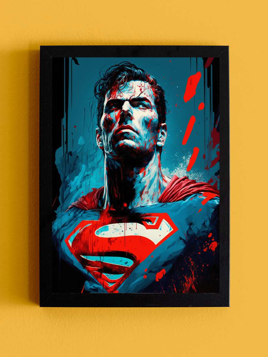 Superman & Lois Dizi Tablo Siyah Çerçeveli Dizi Poster Duvar Tablo