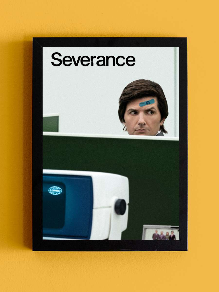 Severance Dizi Tablo Siyah Çerçeveli Dizi Poster Duvar Tablo