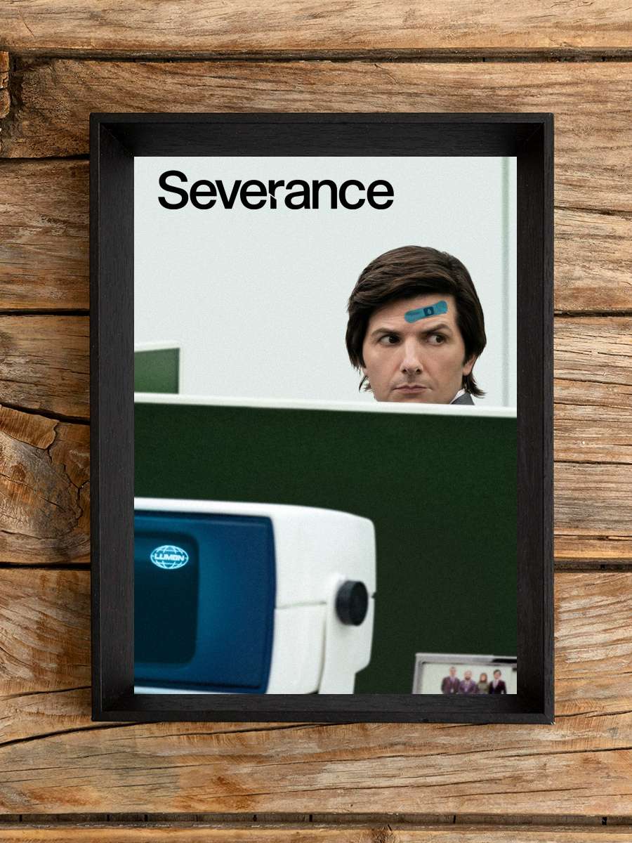 Severance Dizi Tablo Siyah Çerçeveli Dizi Poster Duvar Tablo