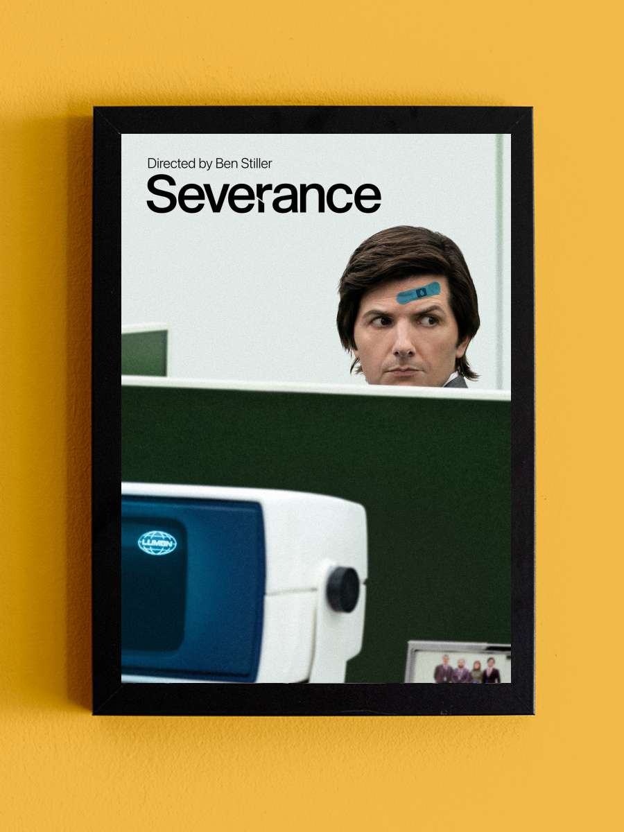 Severance Dizi Tablo Siyah Çerçeveli Dizi Poster Duvar Tablo