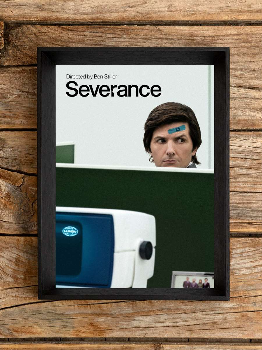 Severance Dizi Tablo Siyah Çerçeveli Dizi Poster Duvar Tablo