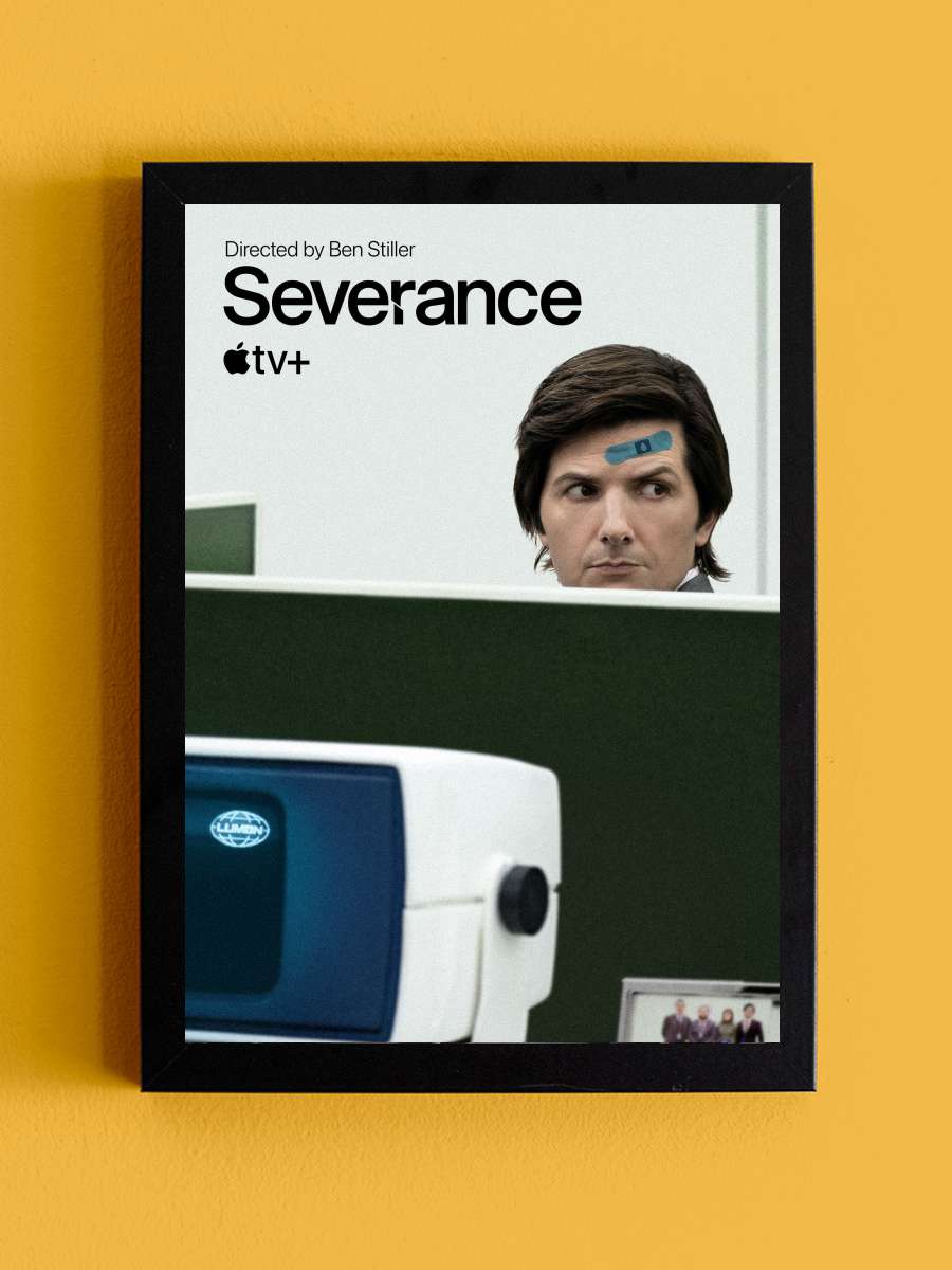 Severance Dizi Tablo Siyah Çerçeveli Dizi Poster Duvar Tablo