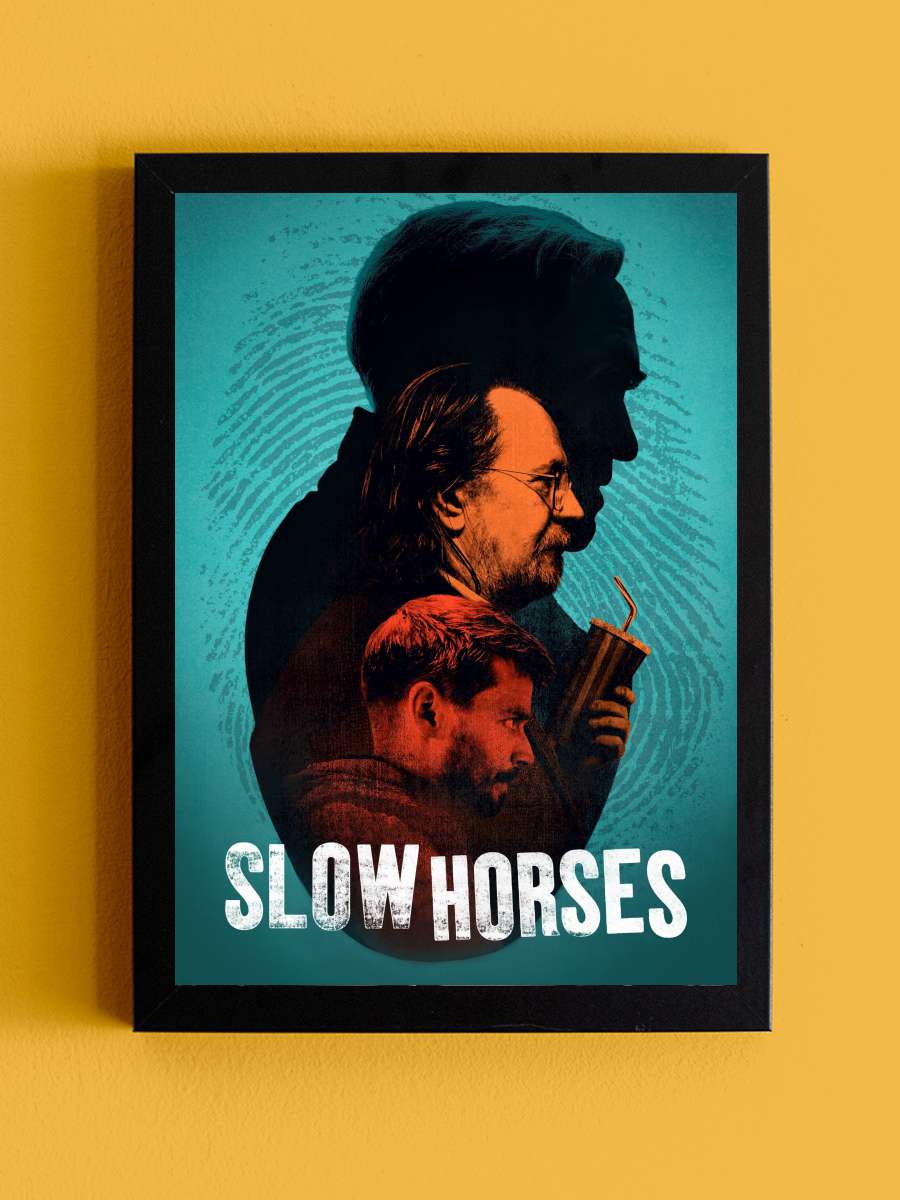 Slow Horses Dizi Tablo Siyah Çerçeveli Dizi Poster Duvar Tablo