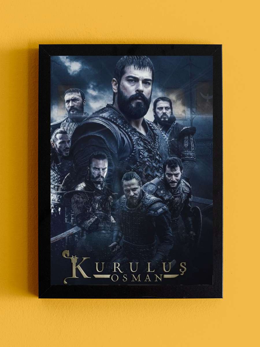 Kuruluş: Osman - Kuruluş Osman Dizi Tablo Siyah Çerçeveli Dizi Poster Duvar Tablo