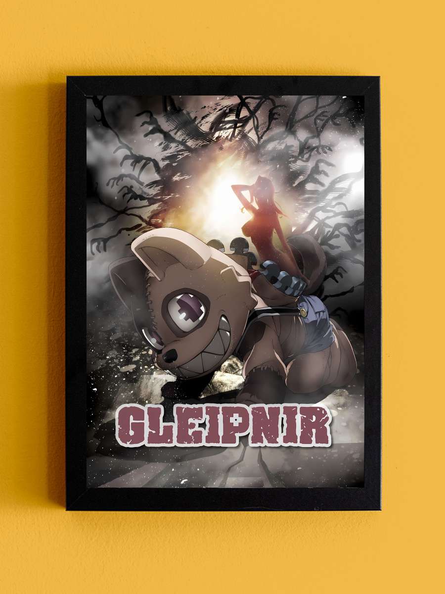 Gleipnir - グレイプニル Dizi Tablo Siyah Çerçeveli Dizi Poster Duvar Tablo