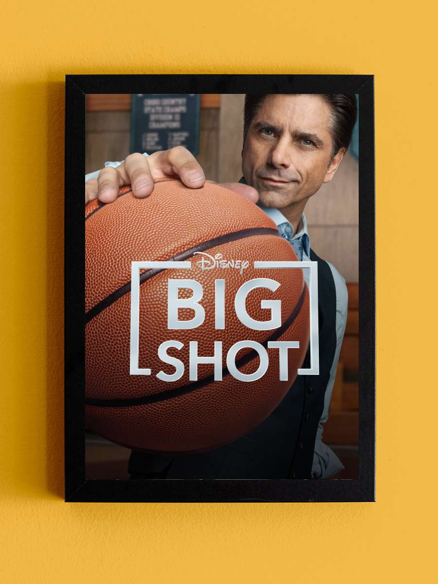 Big Shot Dizi Tablo Siyah Çerçeveli Dizi Poster Duvar Tablo