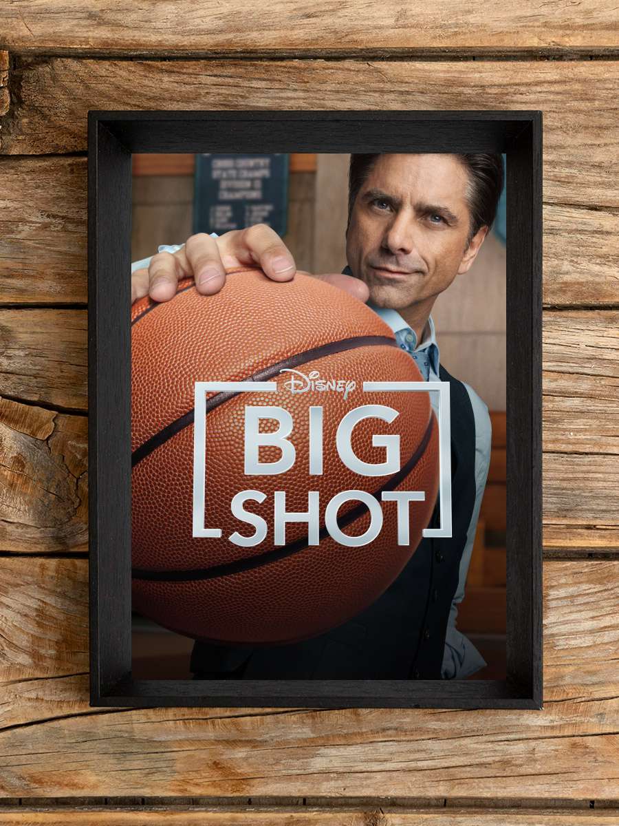 Big Shot Dizi Tablo Siyah Çerçeveli Dizi Poster Duvar Tablo