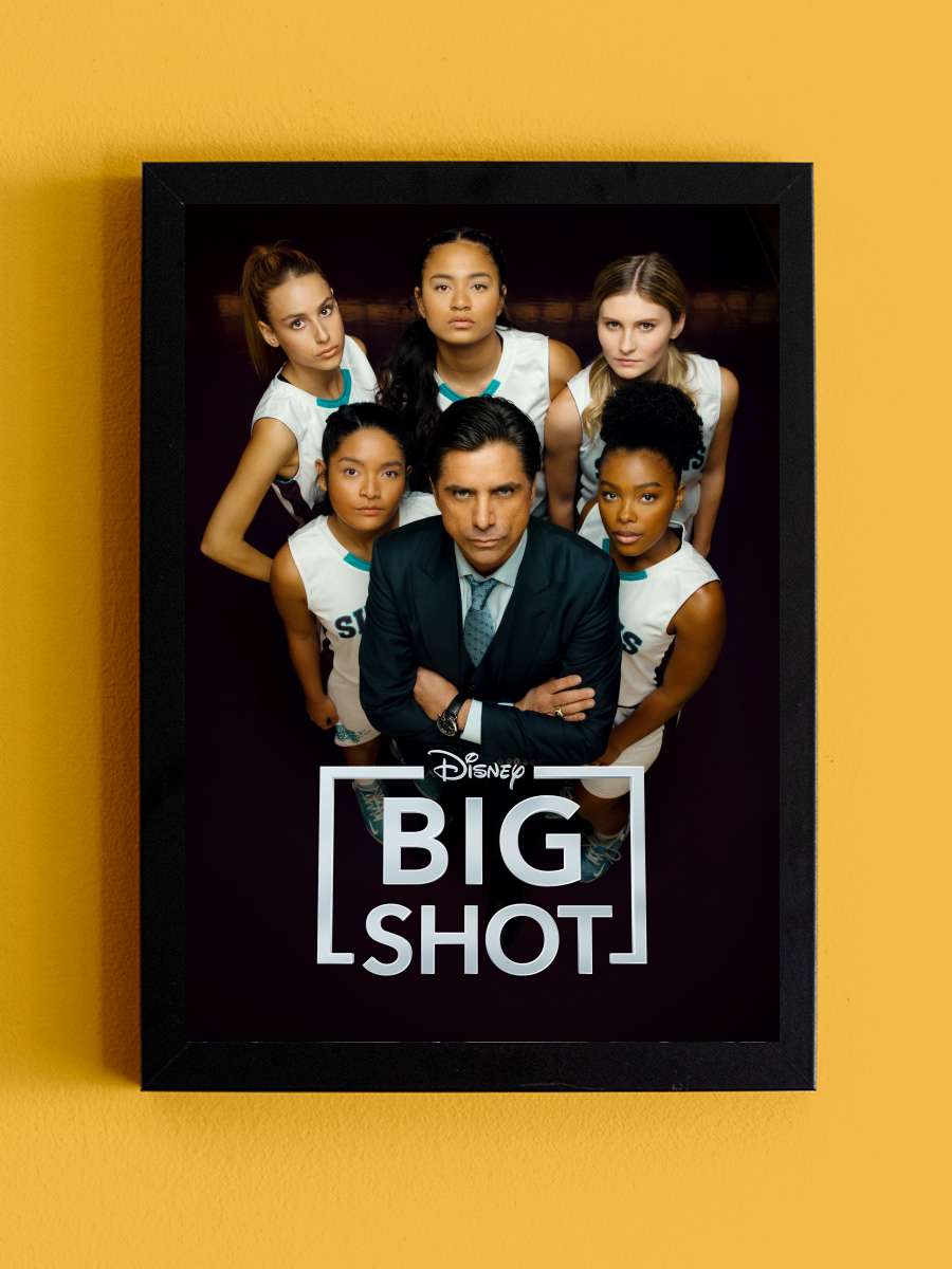 Big Shot Dizi Tablo Siyah Çerçeveli Dizi Poster Duvar Tablo