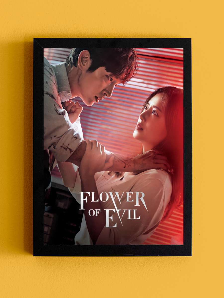 The Flower of Evil - 악의 꽃 Dizi Tablo Siyah Çerçeveli Dizi Poster Duvar Tablo