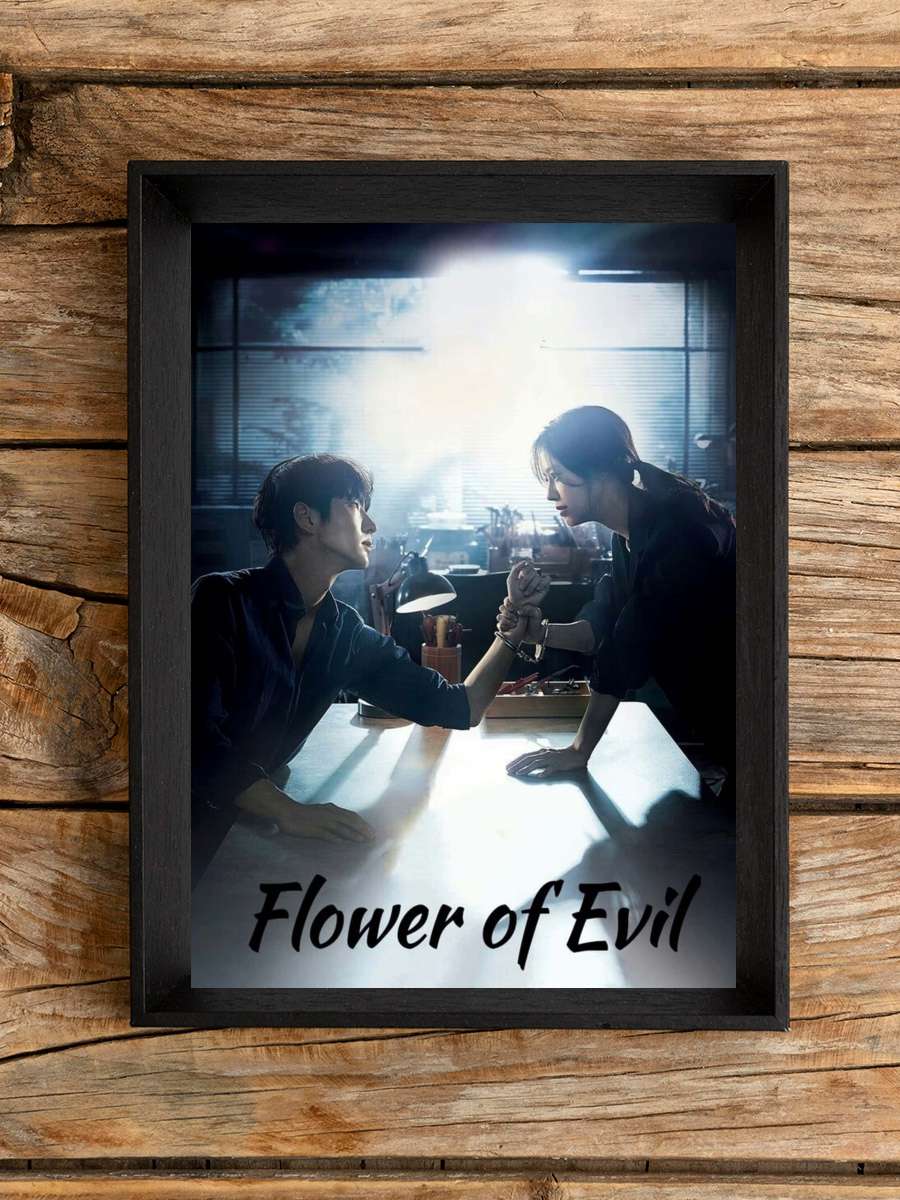 The Flower of Evil - 악의 꽃 Dizi Tablo Siyah Çerçeveli Dizi Poster Duvar Tablo