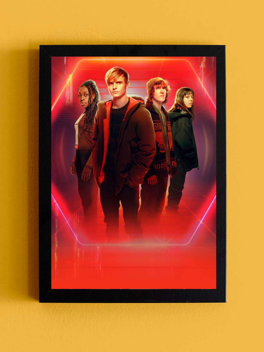 Alex Rider Dizi Tablo Siyah Çerçeveli Dizi Poster Duvar Tablo