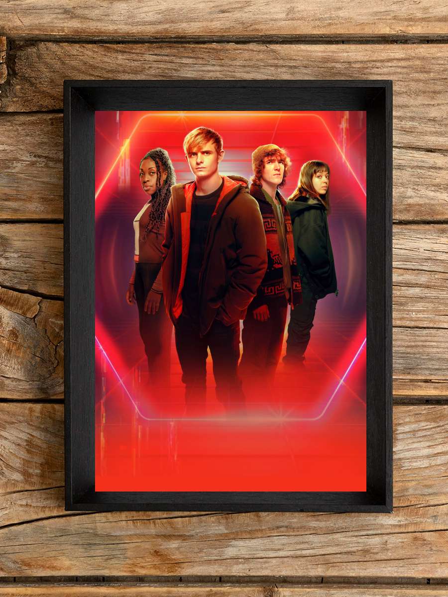 Alex Rider Dizi Tablo Siyah Çerçeveli Dizi Poster Duvar Tablo