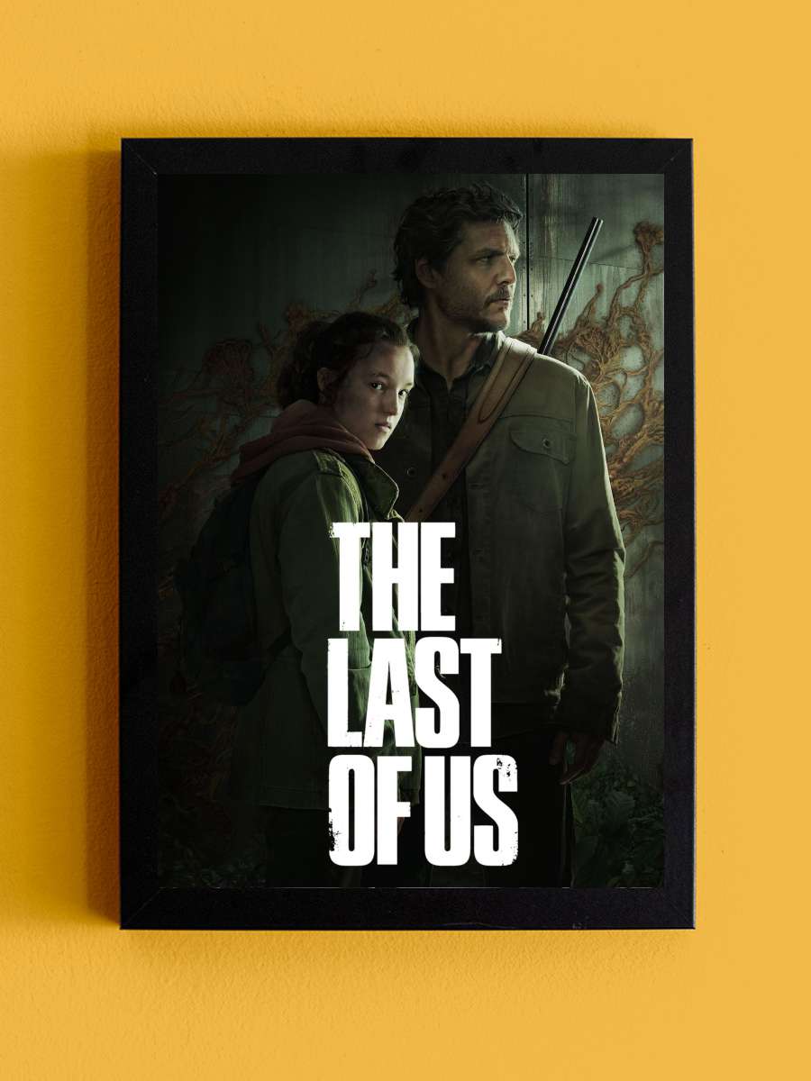 The Last of Us Dizi Tablo Siyah Çerçeveli Dizi Poster Duvar Tablo