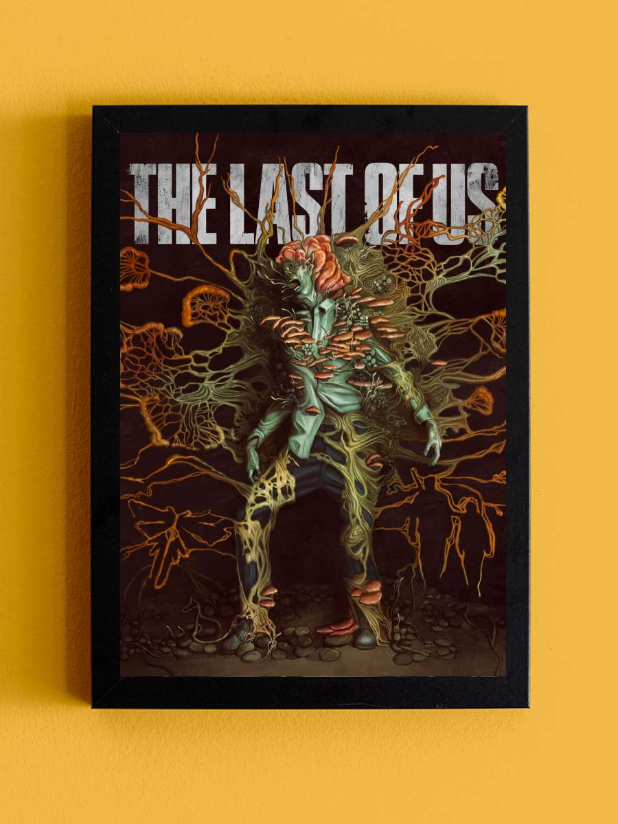 The Last of Us Dizi Tablo Siyah Çerçeveli Dizi Poster Duvar Tablo