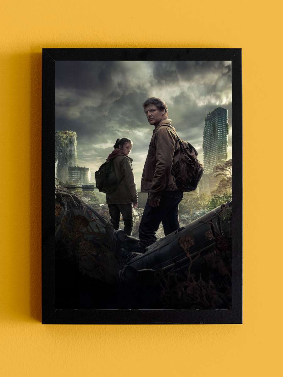 The Last of Us Dizi Tablo Siyah Çerçeveli Dizi Poster Duvar Tablo