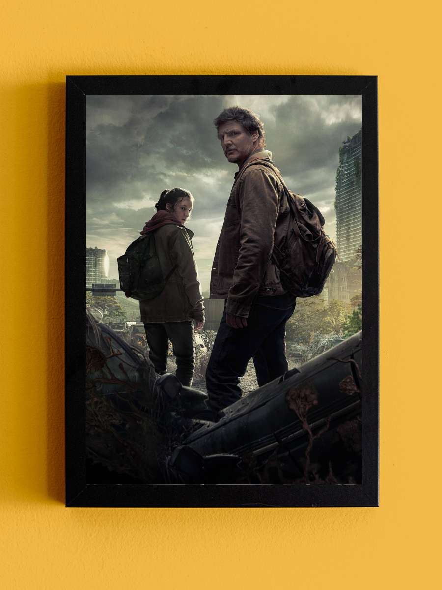 The Last of Us Dizi Tablo Siyah Çerçeveli Dizi Poster Duvar Tablo