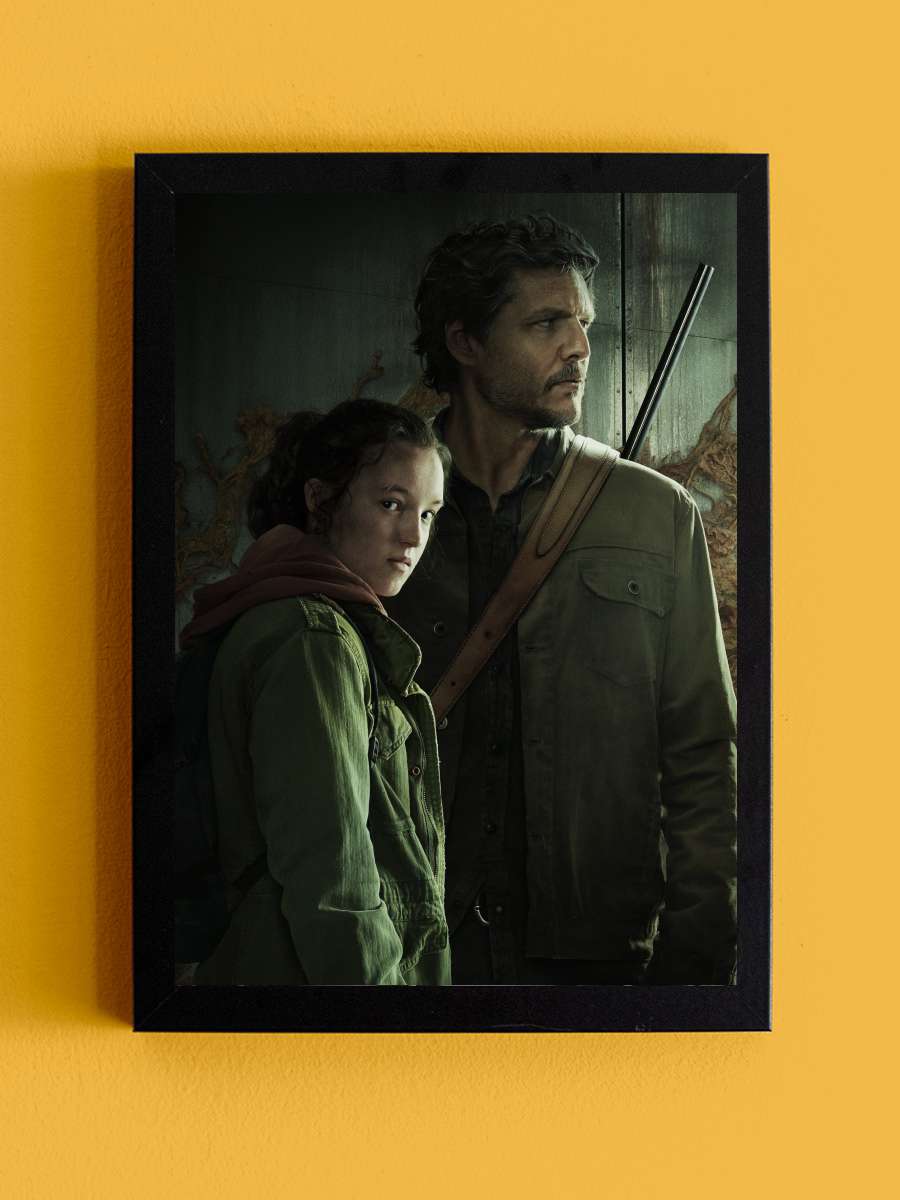 The Last of Us Dizi Tablo Siyah Çerçeveli Dizi Poster Duvar Tablo