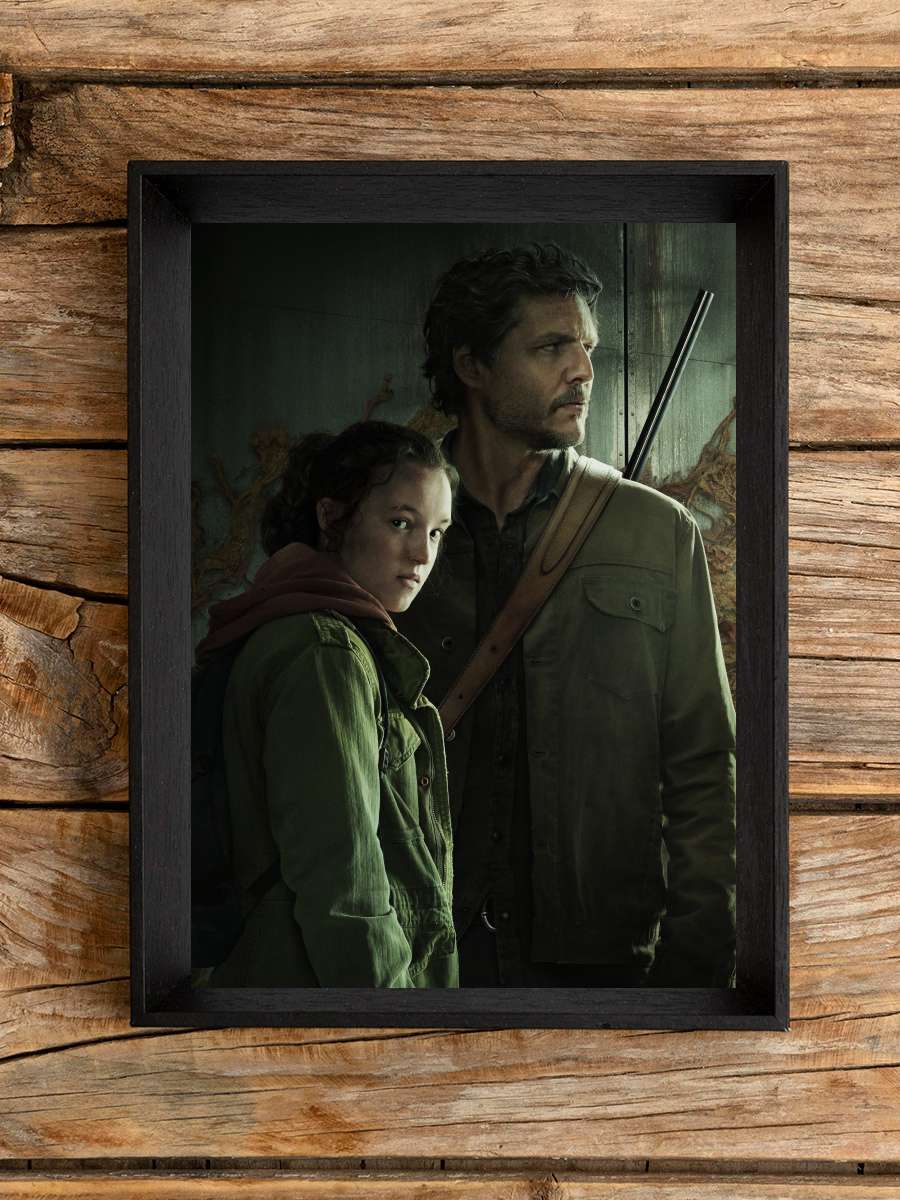 The Last of Us Dizi Tablo Siyah Çerçeveli Dizi Poster Duvar Tablo