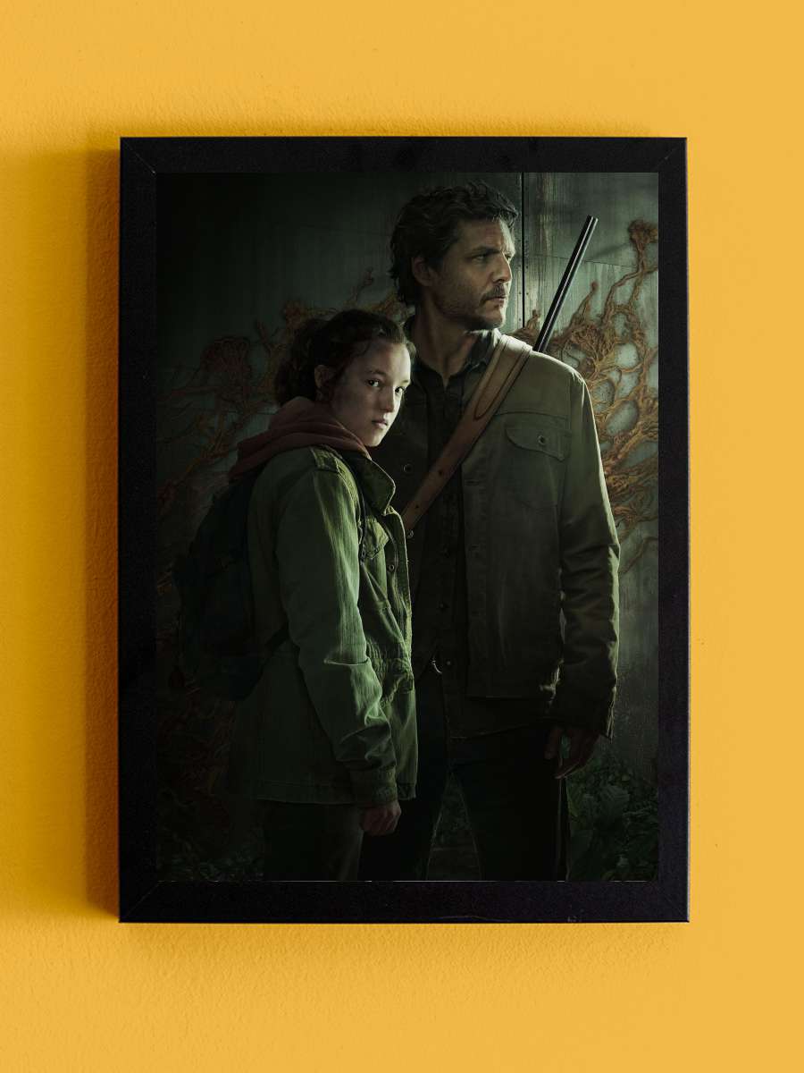 The Last of Us Dizi Tablo Siyah Çerçeveli Dizi Poster Duvar Tablo