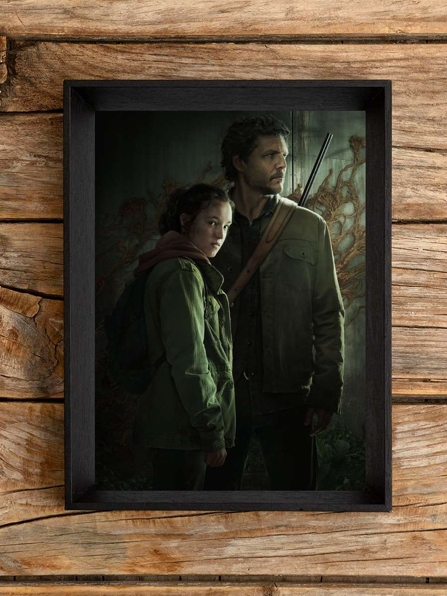 The Last of Us Dizi Tablo Siyah Çerçeveli Dizi Poster Duvar Tablo