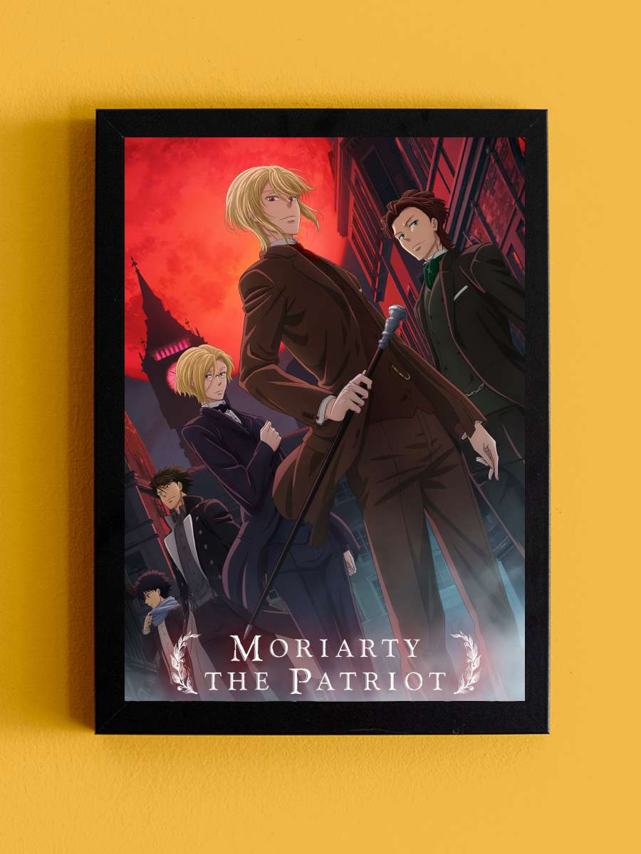 Moriarty the Patriot - 憂国のモリアーティ Dizi Tablo Siyah Çerçeveli Dizi Poster Duvar Tablo