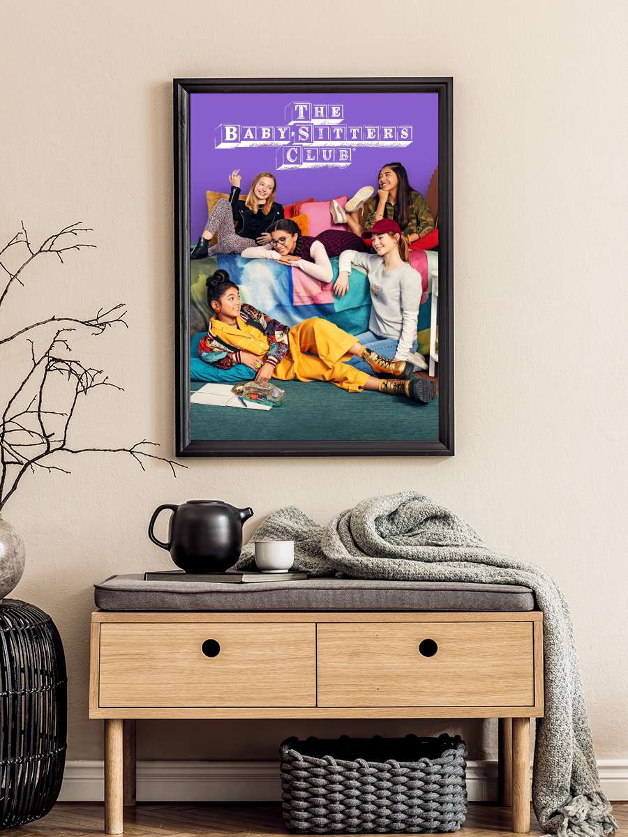 The Baby-Sitters Club Dizi Tablo Siyah Çerçeveli Dizi Poster Duvar Tablo