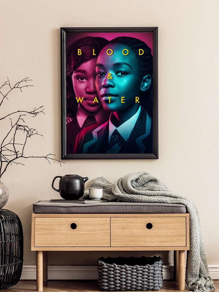 Blood & Water Dizi Tablo Siyah Çerçeveli Dizi Poster Duvar Tablo