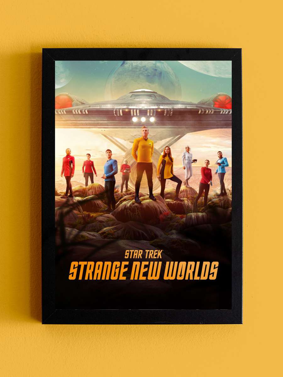 Star Trek: Strange New Worlds Dizi Tablo Siyah Çerçeveli Dizi Poster Duvar Tablo