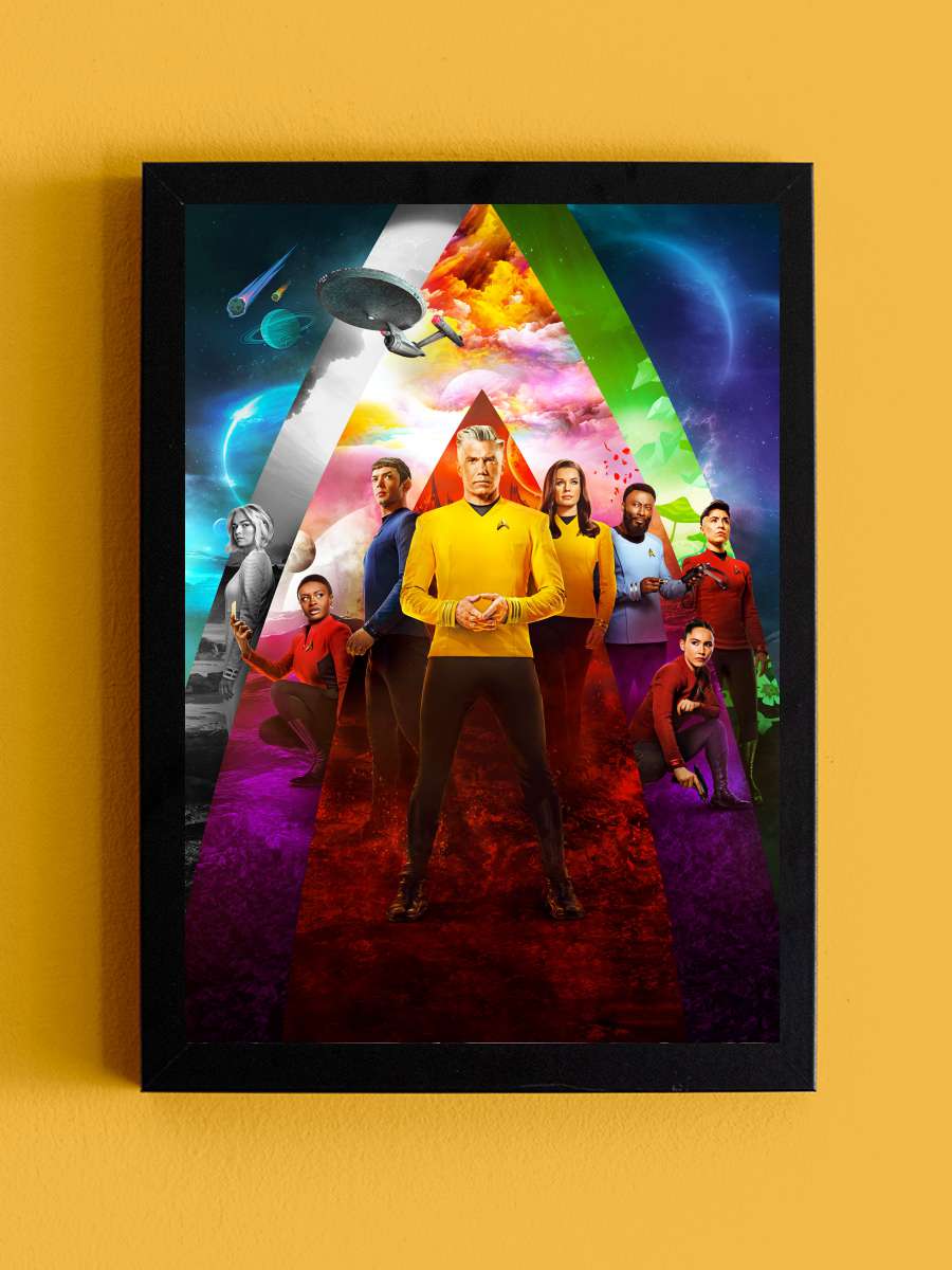 Star Trek: Strange New Worlds Dizi Tablo Siyah Çerçeveli Dizi Poster Duvar Tablo