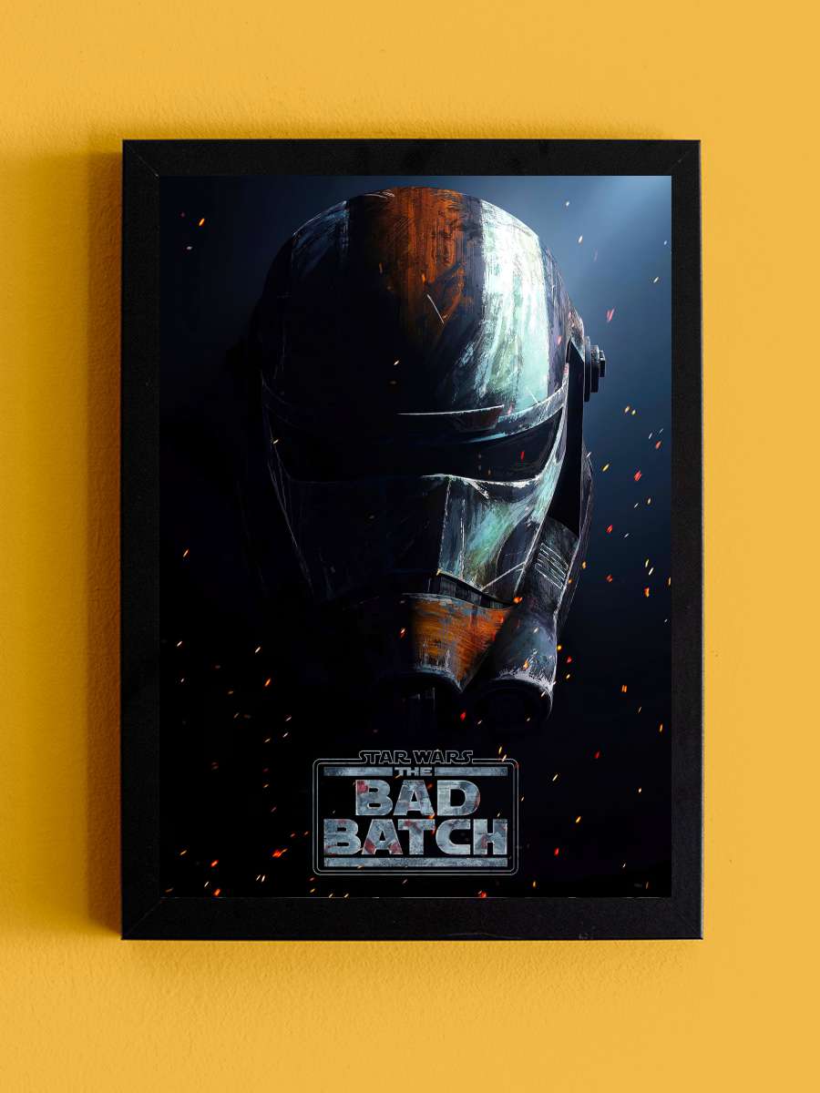 Star Wars: The Bad Batch Dizi Tablo Siyah Çerçeveli Dizi Poster Duvar Tablo