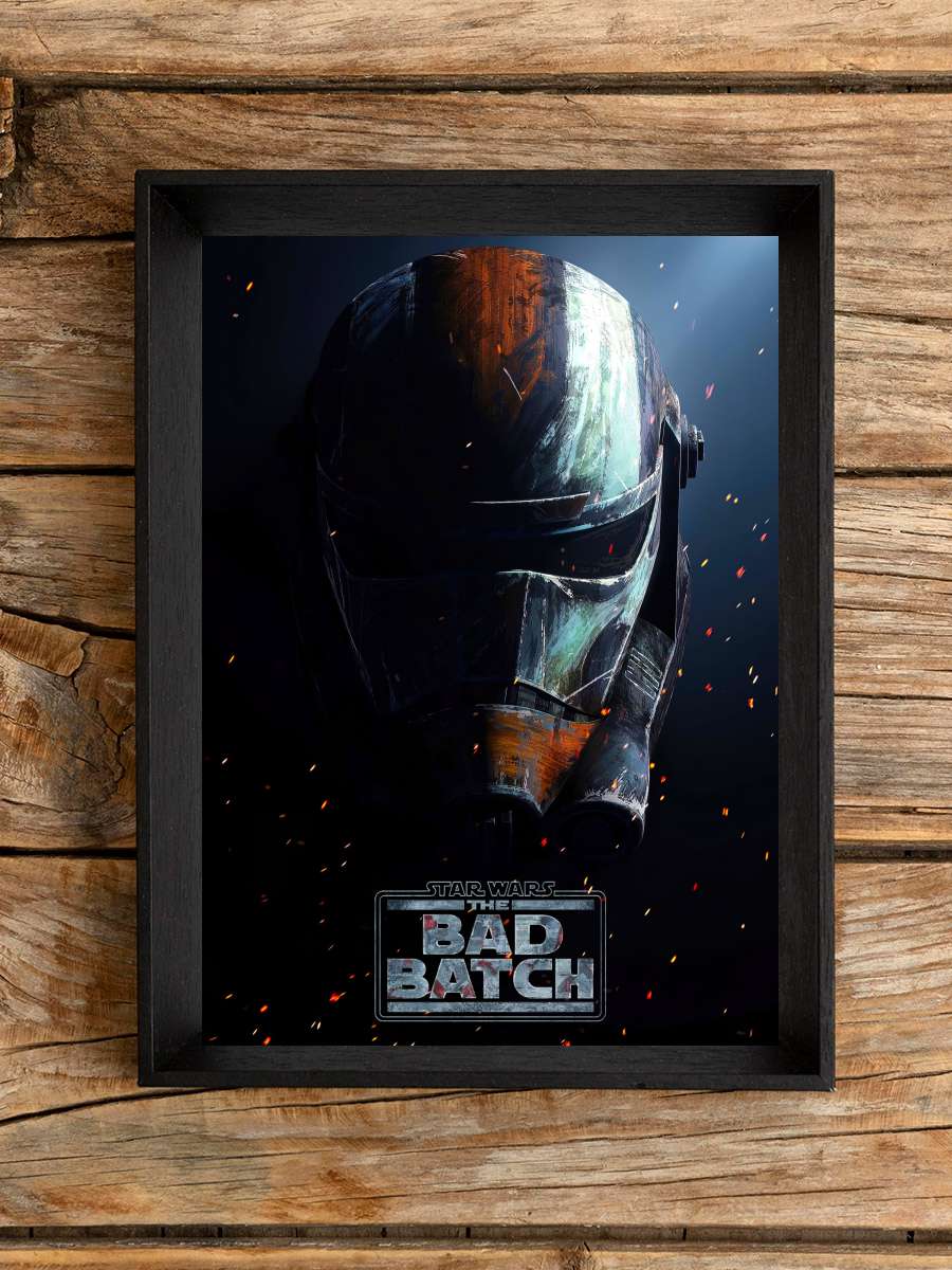 Star Wars: The Bad Batch Dizi Tablo Siyah Çerçeveli Dizi Poster Duvar Tablo