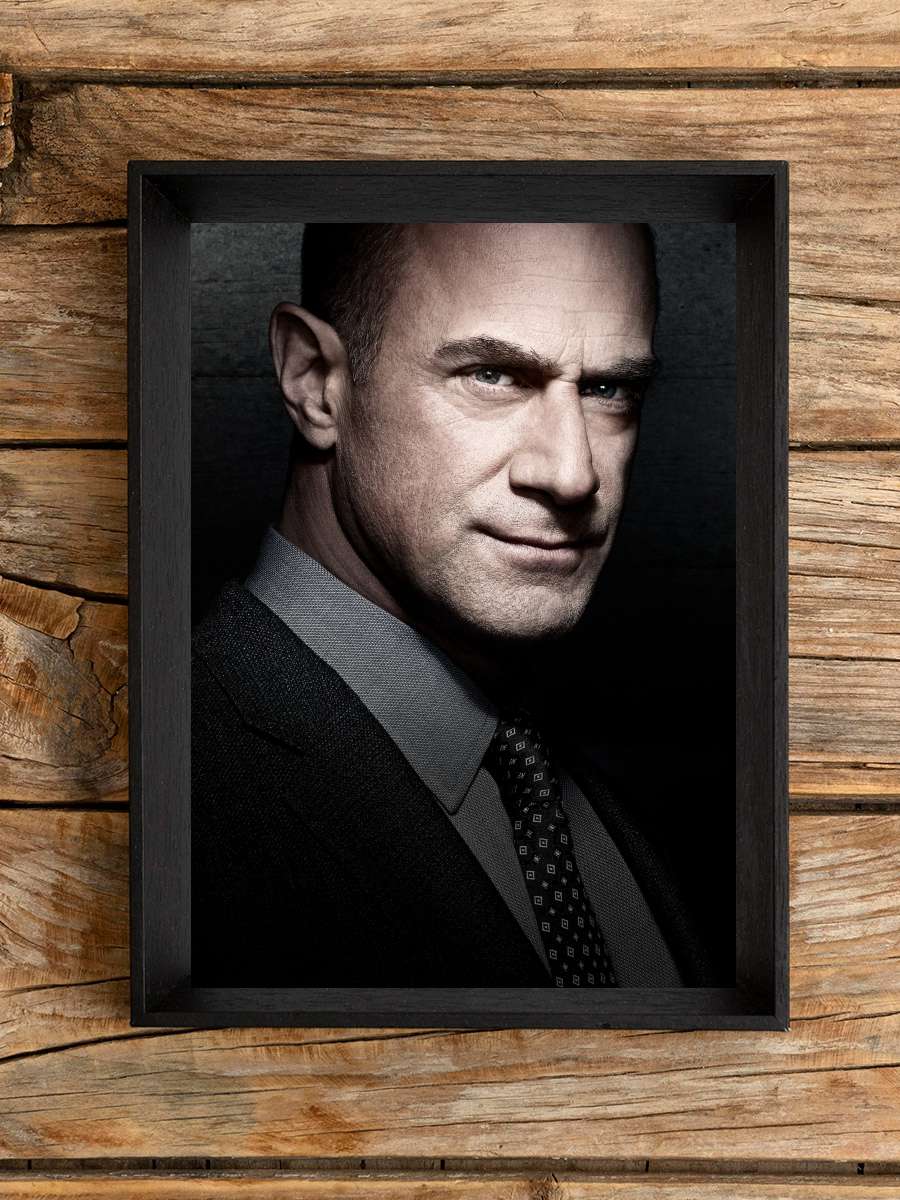 Law & Order: Organized Crime Dizi Tablo Siyah Çerçeveli Dizi Poster Duvar Tablo