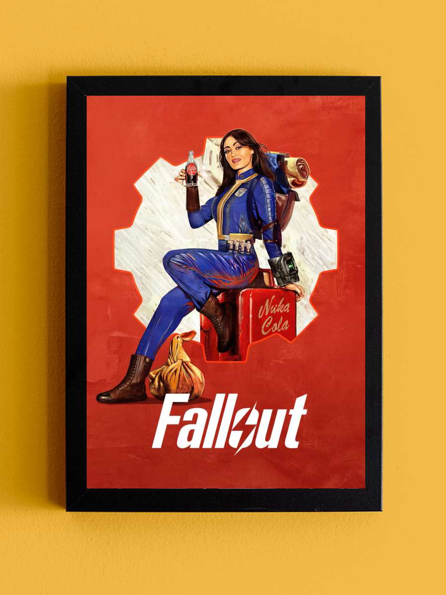 Fallout Dizi Tablo Siyah Çerçeveli Dizi Poster Duvar Tablo