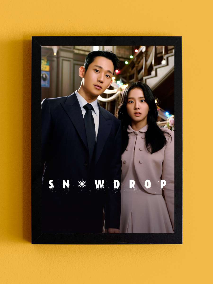 Snowdrop - 설강화 Dizi Tablo Siyah Çerçeveli Dizi Poster Duvar Tablo