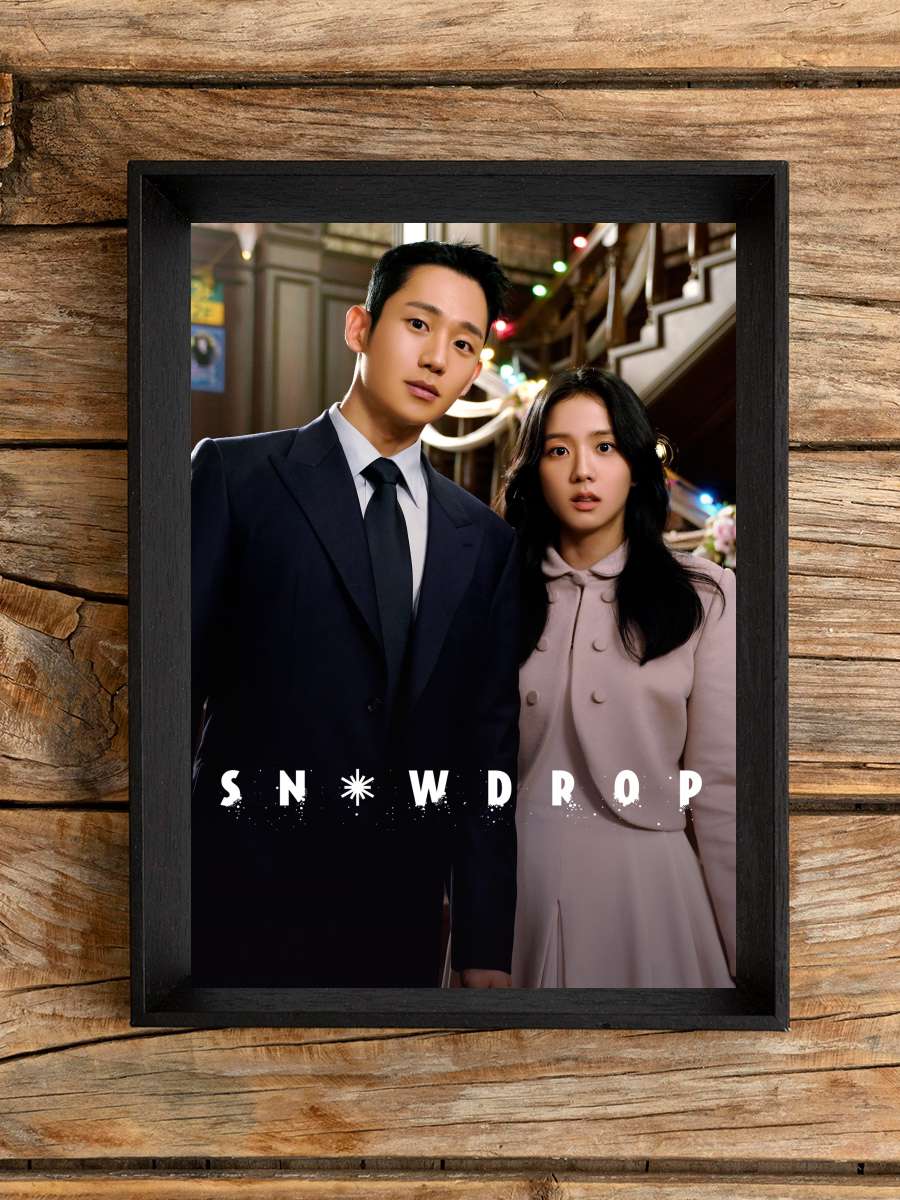 Snowdrop - 설강화 Dizi Tablo Siyah Çerçeveli Dizi Poster Duvar Tablo