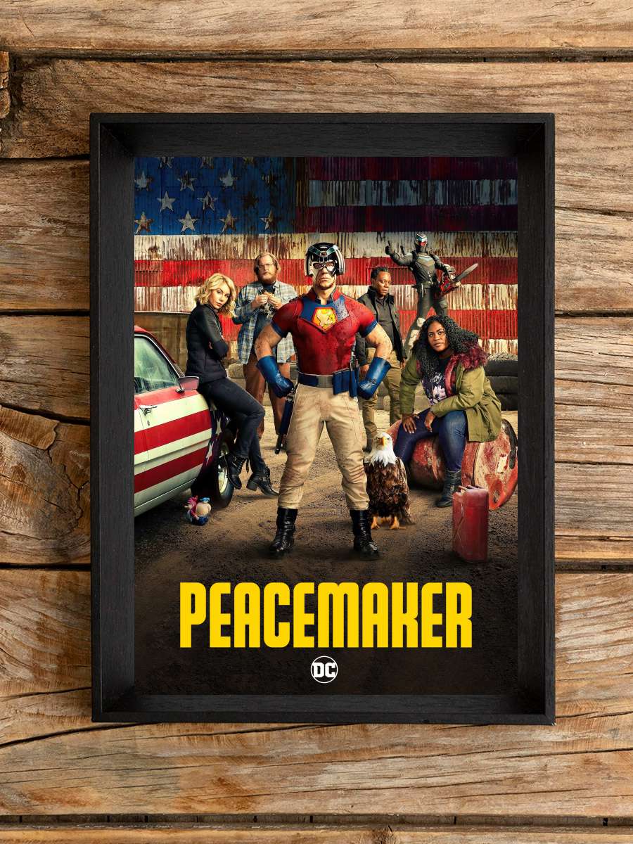 Peacemaker Dizi Tablo Siyah Çerçeveli Dizi Poster Duvar Tablo